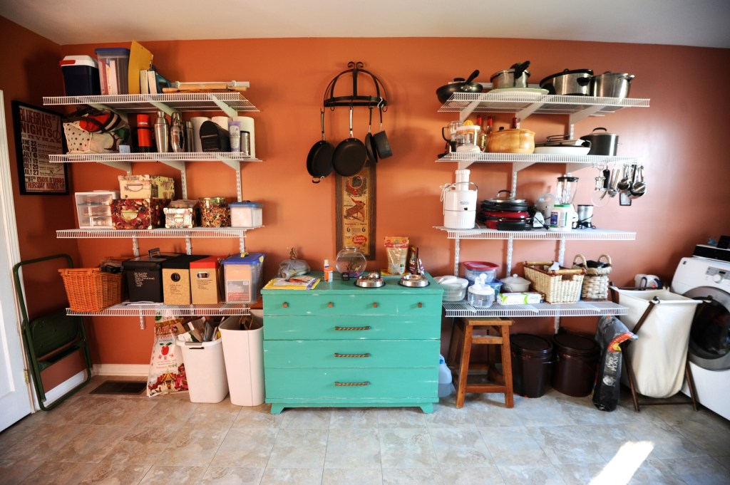 Our gigantic pantry / doggo play&nbsp;room