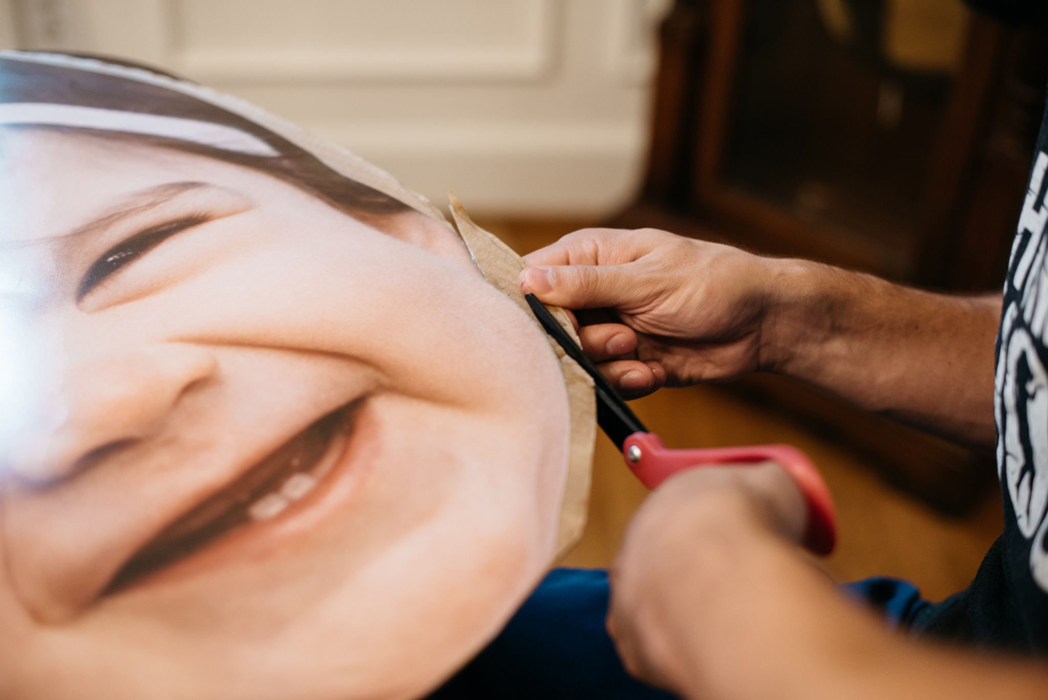 DIY Big Head Poster / Fathead Poster